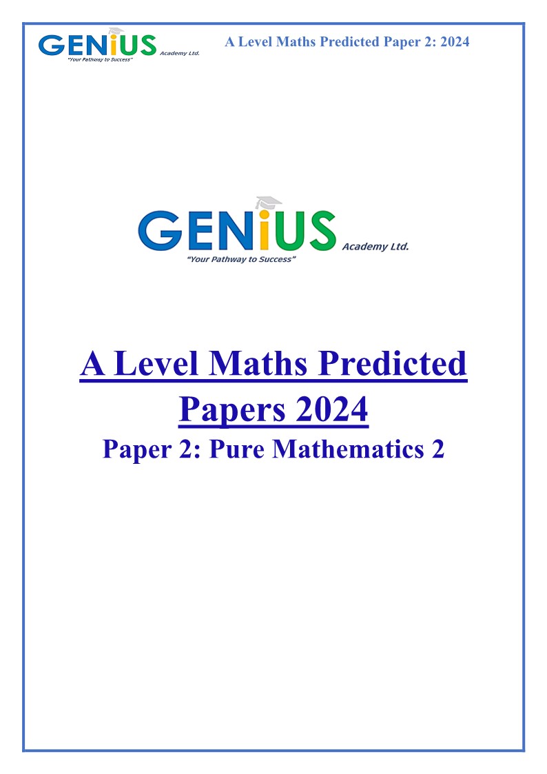 geniusacademy-al-predicted-paper-2024-maths-paper1&2-page1